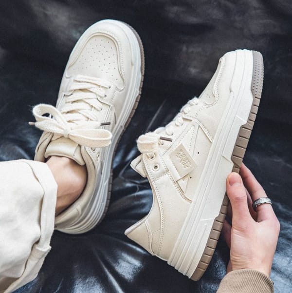 The Heritage Runner | Classic Multi-Texture Sneaker