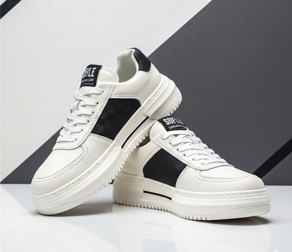 The Elite Vanguard | Robust Multi-Panel Street Sneaker