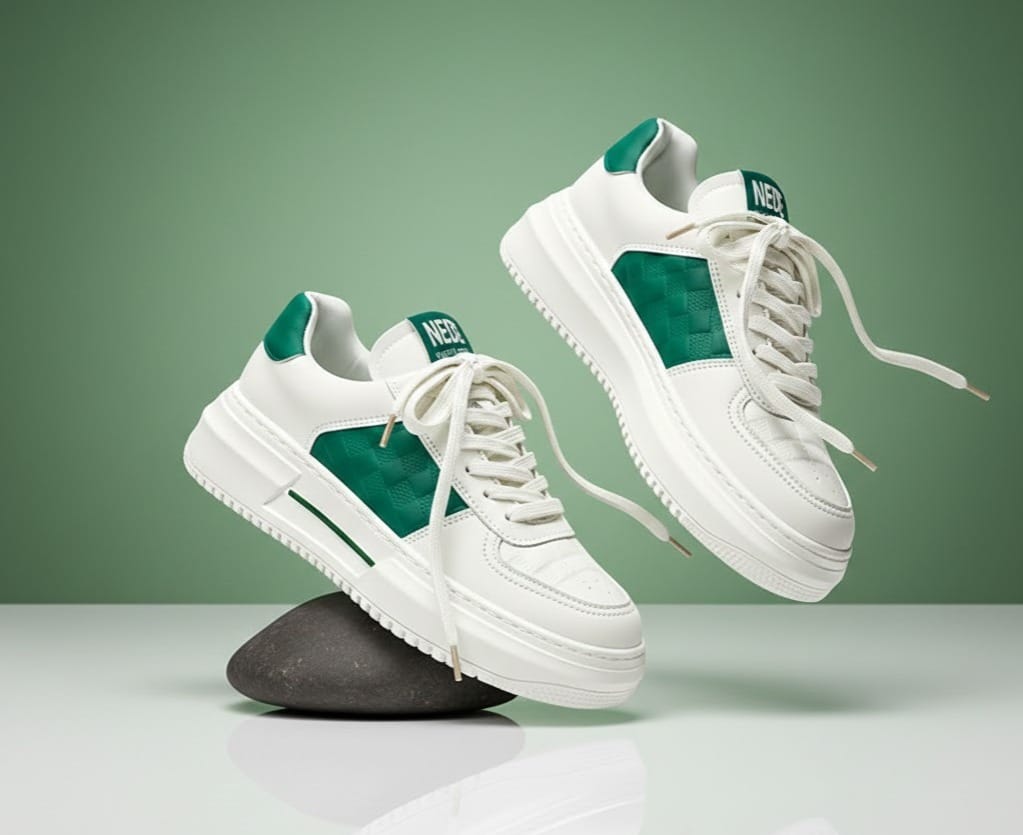 The Elite Vanguard | Robust Multi-Panel Street Sneaker