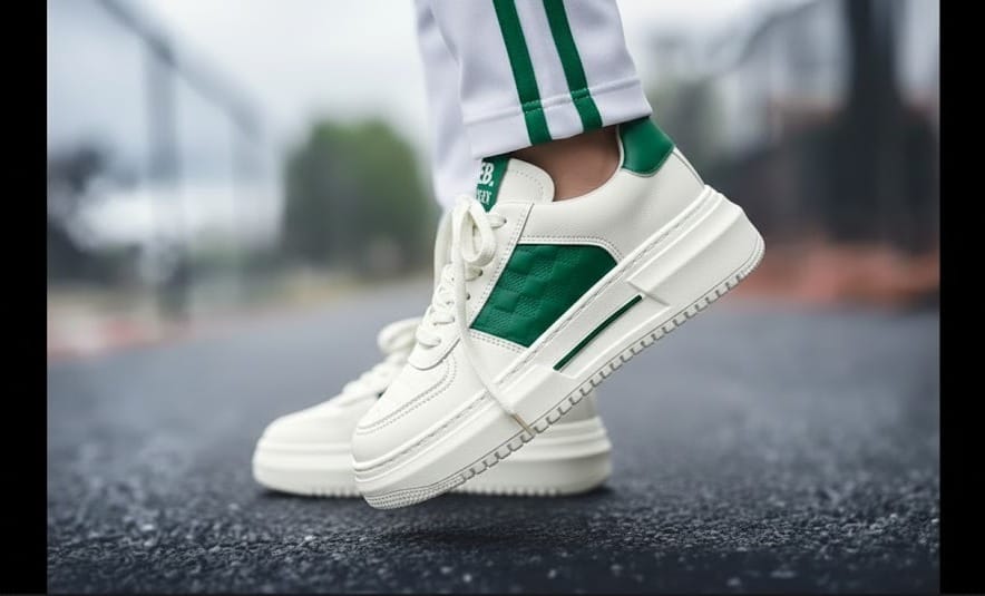 The Elite Vanguard | Robust Multi-Panel Street Sneaker